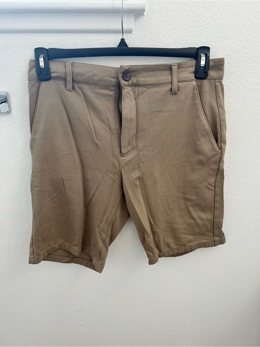 Men's Khaki Casual Shorts - 31